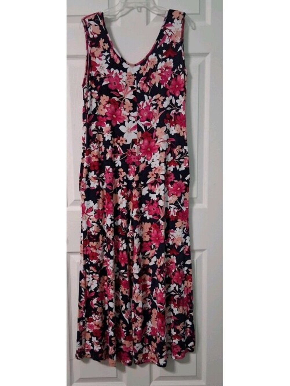 LuLaRoe Floral Jumpsuit, Pockets, EUC, Size M